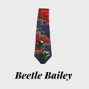 Beetle Bailey Cartoon Necktie